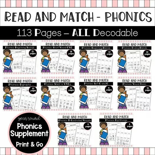 This engaging workbook is designed to test and reinforce phonics skills by encouraging young learners to read monosyllabic real and nonsense words, helping them to distinguish sounds and patterns rather than relying on rote memory. With exercises spanning
